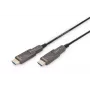 DIGITUS 4K - HDMI AOC Hybrid Fiber Optic Cable with 20m removable plug
