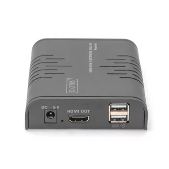 DIGITUS IP KVM Extender, Receiver (RX) Unit for DS-55529