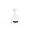 DIGITUS ASSMANN DisplayPort adapter cable, mini DP - HDMI type A M/F, 15cm DP 1.1a compatible, CE white
