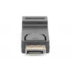 DIGITUS DisplayPort adapter, DP - HDMI type A M/F, w/interlock, DP 1.1a, Full HD, CE black