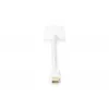 DIGITUS ASSMANN DisplayPort adapter cable, mini DP - HDMI type A M/F, 20cm HDMI Ver. 2.0, active, CE, gold, white