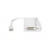 DIGITUS MiniDP to DP HDMI+DVI Adapter 20cm DP 1.1a compatible white