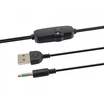 Equip Mini USB Speaker, 2.0 channels, Wired, 3 W, 90 - 20 Hz, 40 Ω, Black
