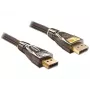DisplayPort cable DeLOCK 82771 2 m Black Brown