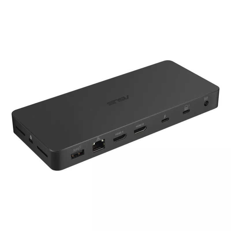 Docking station ASUS DC500 Thunderbolt 4 Triple 4K, 150W PD, 3 displays, 2x HDMI 2.1, 2x USB‑A, 2x USB2.0, RJ‑45, MicroSD