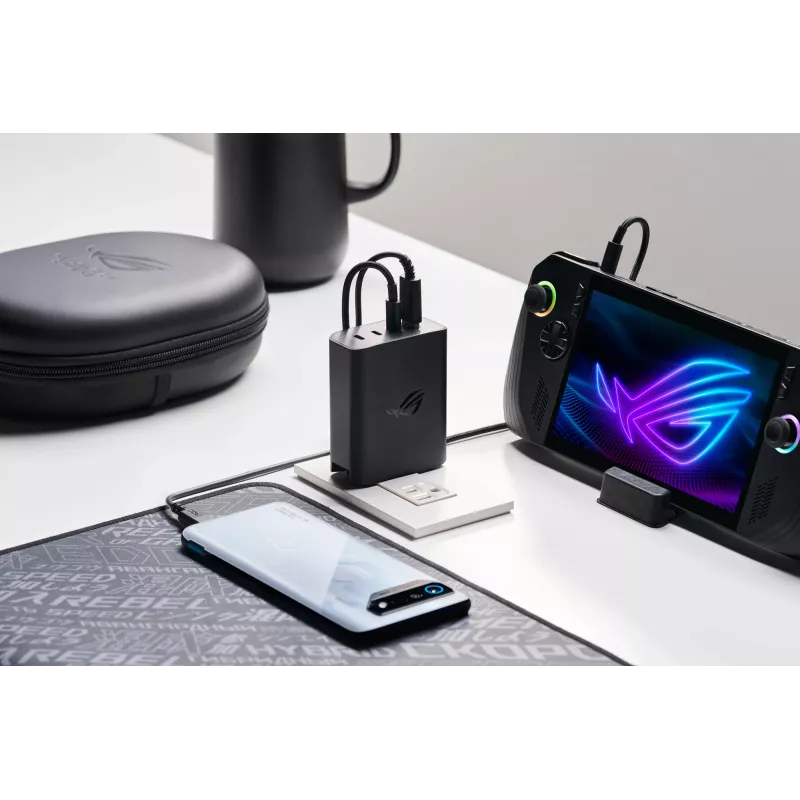 ASUS ROG 140W USB-C GaN Universal Black AC Fast charging Indoor