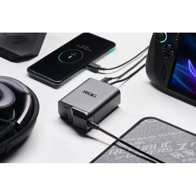 ASUS ROG 140W USB-C GaN Universal Black AC Fast charging Indoor