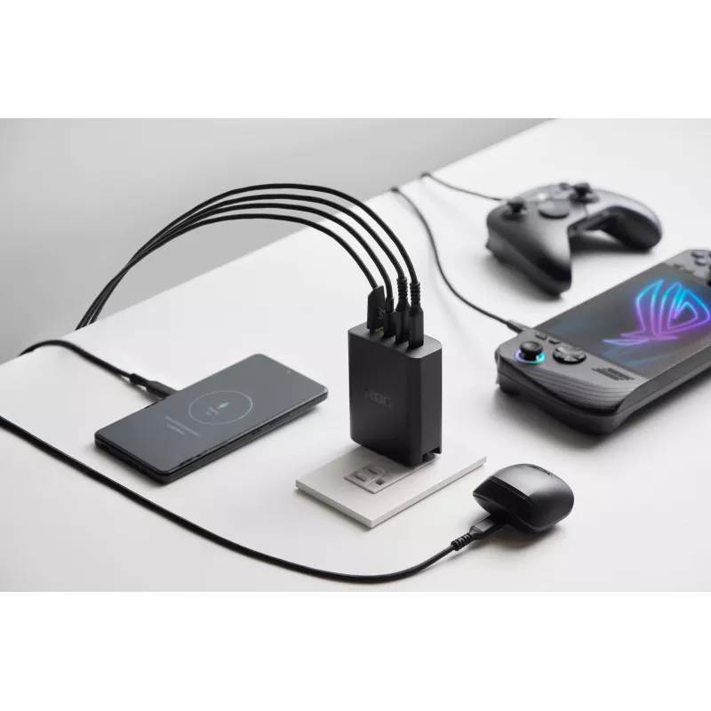 ASUS ROG 140W USB-C GaN Universal Black AC Fast charging Indoor