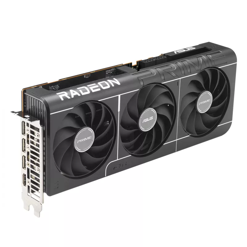 Graphics card ASUS Radeon RX 9070 16 GB GDDR6 PCIe 5.0, 256-bit, 3xDP 1xHDMI, 312 mm, 2.5-slot, OC edition