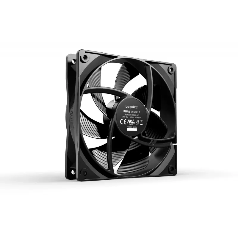 be quiet Pure Wings 3 120mm Computer case Fan 12 cm Black 1 pc(s)