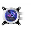 All-in-one liquid cooler ASUS ROG Strix LC III 360 ARGB White Edition — 360 mm radiator, 3x 120 mm fans, LCD water block, PWM