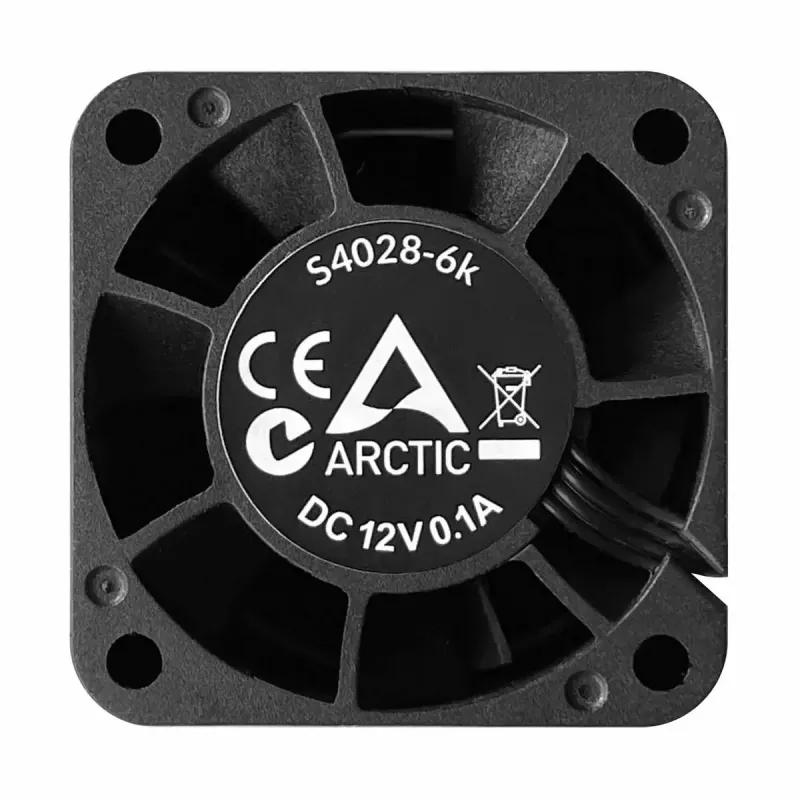 Fan ARCTIC S4028-6K 40 mm 250-6000 RPM Fluid Dynamic Bearing