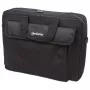 Manhattan London Laptop Bag 15.6 inch, Top Loader, Black, LOW COST, Accessories Pocket, Shoulder Strap (removable), Cheaper alternative to Targus TAR300, Notebook Case, Three Year Warranty