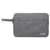 Manhattan Seattle Laptop Sleeve 14.5 inch, Grey, Padded, Extra Soft Internal Cushioning, Main Compartment with double zips, Zippered Front Pocket, Carry Loop, Water Resistant and Durable, Notebook Slipcase, Three Year Warranty