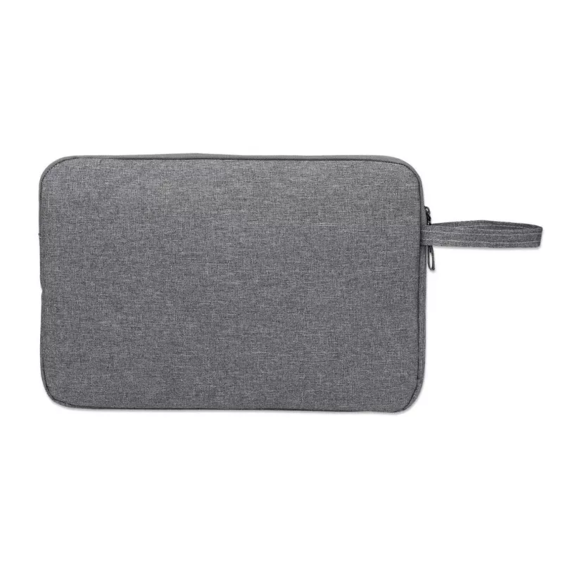 Manhattan Seattle Laptop Sleeve 14.5 inch, Grey, Padded, Extra Soft Internal Cushioning, Main Compartment with double zips, Zippered Front Pocket, Carry Loop, Water Resistant and Durable, Notebook Slipcase, Three Year Warranty