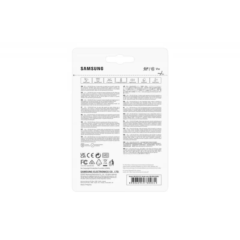 Samsung MB-SD512S/EU memory card 512 GB SD UHS-I Class 3