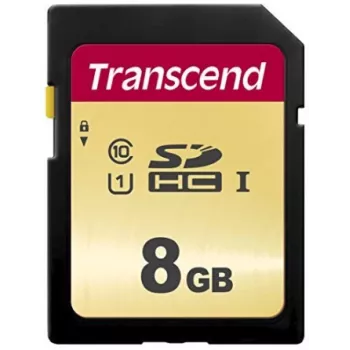 TRANSCEND Sdhc Card 500s 8GB Uhs-i U1 Mlc