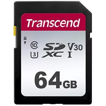 TRANSCEND Sdxc Card 300s 64GB Uhs-i U3