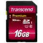 Flash Memory Transcend 16GB SDHC UHS-I TS16GSDU1