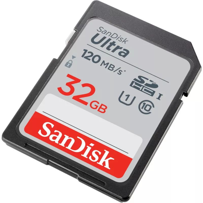 WESTERN DIGITAL SanDisk Ultra 32GB SDHC Memory Card Class 10 UHS-I 120MB/s 3pk (SDSDUN4-032G-GN6IM)