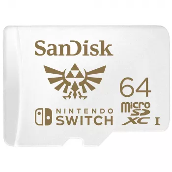 WESTERN DIGITAL SanDisk Micro SDXC card for the Nintendo Switch 64GB UHS-1 100mb/s
