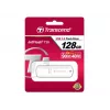 TRANSCEND Jetflash 730 - 128GB USB Stick - USB 3.0 - White