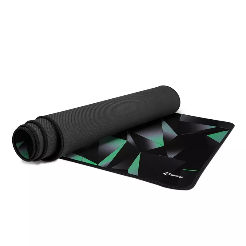 SHARKOON Gaming Mouse Pad Sgp30 - Black/ Green/ Grey