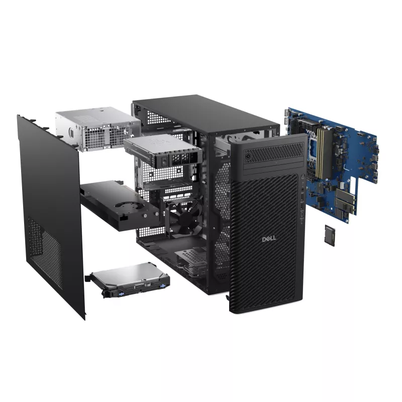 DELL Pro Max FCT2250 T2 Intel Core Ultra 7 265K 32 GB DDR5-SDRAM 1 TB SSD Windows 11 Pro Tower PC Black