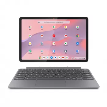 Lenovo Chromebook Duet 11M889 MediaTek Kompanio 838 27.8 cm (10.9 inch) Touchscreen WUXGA 8 GB LPDDR4x-SDRAM 128 GB eMMC Wi-Fi 6 (802.11ax) ChromeOS German Grey
