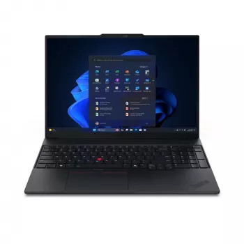 Lenovo ThinkPad E16 Gen 3 (AMD) AMD Ryzen™ 7 250 Laptop 40.6 cm (16 inch) WUXGA 16 GB DDR5-SDRAM 512 GB SSD Wi-Fi 6E (802.11ax) Windows 11 Pro German Black