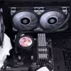 All-in-one liquid cooler Thermaltake CL-W322-PL12GM-B 12 cm Black Grey 2500 RPM 72.69 m³/h