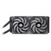All-in-one liquid cooler Thermaltake CL-W322-PL12GM-B 12 cm Black Grey 2500 RPM 72.69 m³/h
