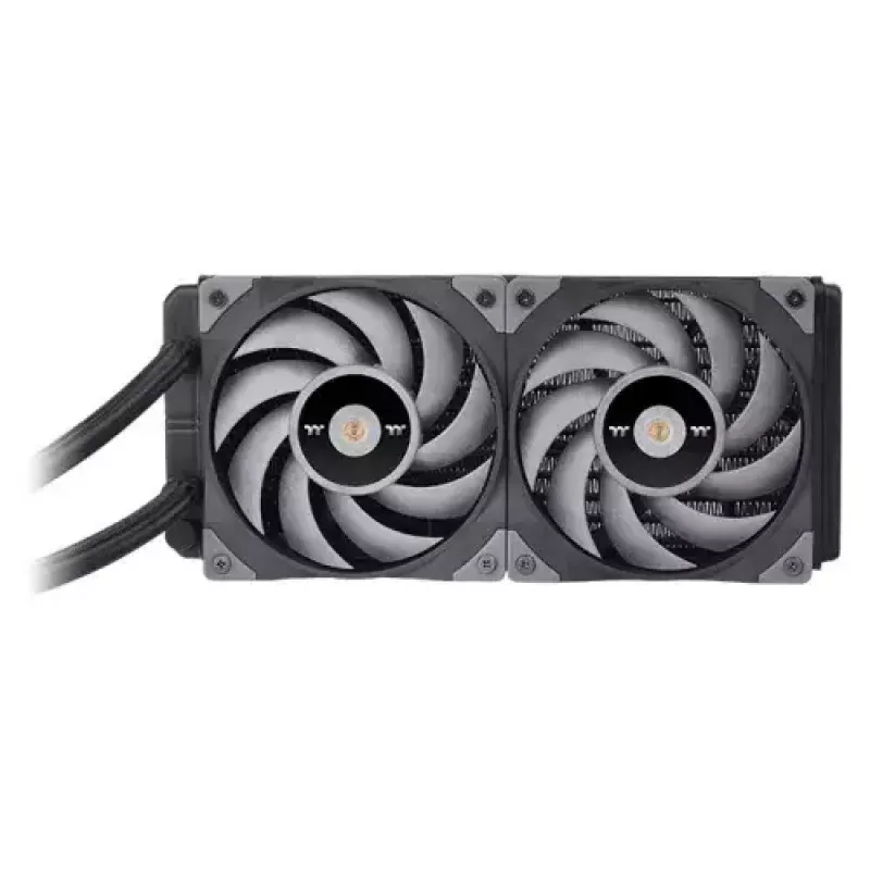 All-in-one liquid cooler Thermaltake CL-W322-PL12GM-B 12 cm Black Grey 2500 RPM 72.69 m³/h