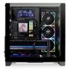 PC Case Thermaltake View 390 Air Midi Tower — Black, supports PS2 PSU, 3.5 inch HDD, 2.5 inch SSD, up to 200 mm front fans