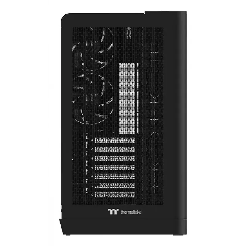 PC Case Thermaltake View 390 Air Midi Tower — Black, supports PS2 PSU, 3.5 inch HDD, 2.5 inch SSD, up to 200 mm front fans