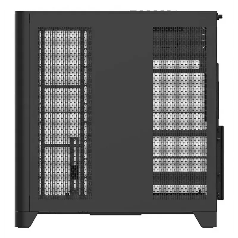 PC Case Thermaltake View 390 Air Midi Tower — Black, supports PS2 PSU, 3.5 inch HDD, 2.5 inch SSD, up to 200 mm front fans