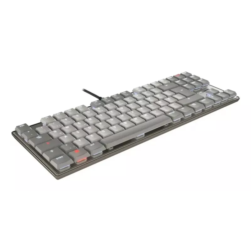 Mechanical Tenkeyless Keyboard Cherry KC 500 MX LP TKL — QWERTZ German, USB, 88 keys, Grey
