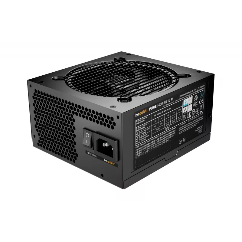 be quiet! Pure Power 13 M | 650W power supply unit 20+4 pin ATX ATX Black