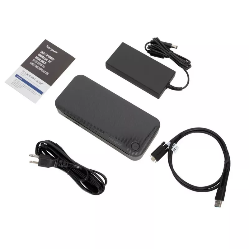 Targus DOCK710EUZ laptop dock/port replicator USB 3.2 Gen 2 (3.1 Gen 2) Type-C Black