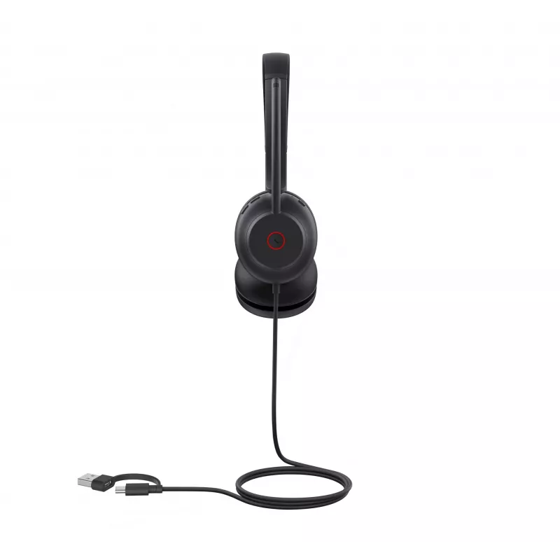 Yealink UH35 Dual UC USB-C/A Headset, Wired, 20 - 20000 Hz, Calls/Music, 139.5 g, Headset, Black