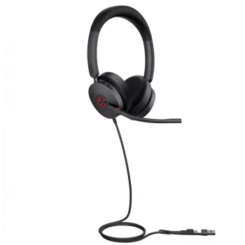 Yealink UH48 Dual Teams USB-C/A Headset, Wired, Calls/Music, 20 - 20000 Hz, 169 g, Headset, Black