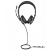 Yealink UH48 Dual Teams USB-C/A Headset, Wired, Calls/Music, 20 - 20000 Hz, 169 g, Headset, Black