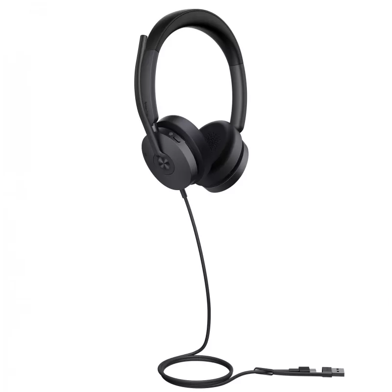 Yealink UH48 Dual Teams USB-C/A Headset, Wired, Calls/Music, 20 - 20000 Hz, 169 g, Headset, Black