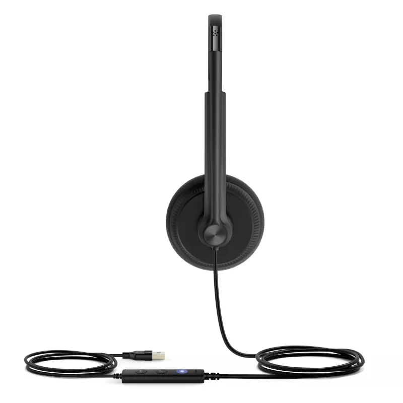 Yealink UH34 Lite Dual Teams Headset, Wired, 20 - 20000 Hz, Office/Call center, 110 g, Headset, Black