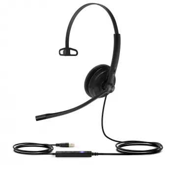 Yealink UH34 Lite Mono Teams Headset, Wired, 20 - 20000 Hz, Office/Call center, 84 g, Headset, Black
