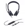 Yealink UH46 Dual Teams USB-C/A Headset, Wired, 20 - 20000 Hz, Office/Call center, 166 g, Headset, Black