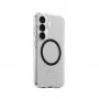 PanzerGlass CARE™ by ® Urban Combat Case Transparent w. Black Qi Compatible Samsung Galaxy S25