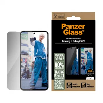 PanzerGlass ® Privacy Screen Protector Samsung Galaxy A56 5G | Ultra-Wide Fit
