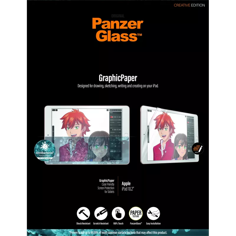 PanzerGlass ® GraphicPaper® Screen Protector iPad 10.2″ (2019-2021)