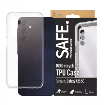 PanzerGlass SAFE. by ® TPU Case Samsung Galaxy A25 5G | Transparent